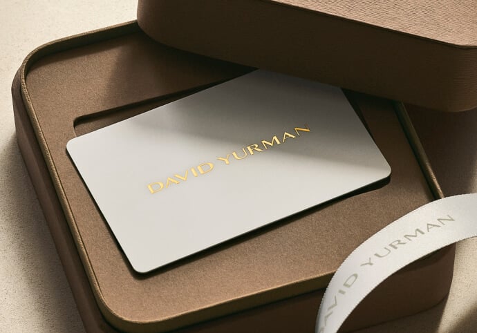 David Yurman gift cards.