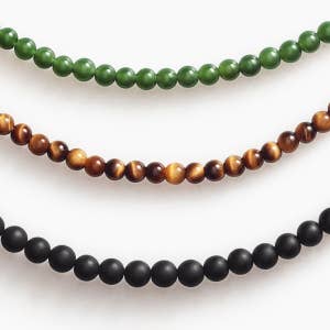 Three David Yurman Spititual Beads necklaces.