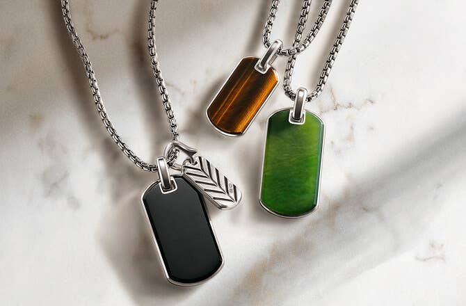 David Yurman tags.