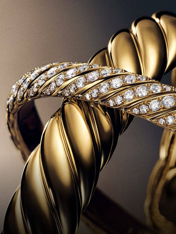 David Yurman Sculpted Cable styles. 