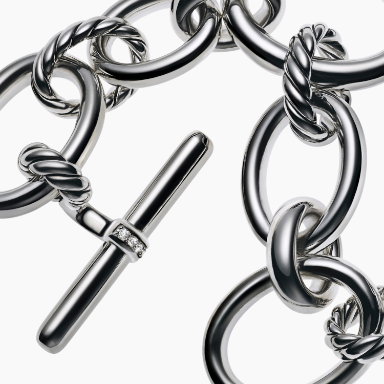 David Yurman Mercer chain in sterling silver.