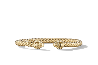 shop renaissance bracelet in 18K yellow gold.