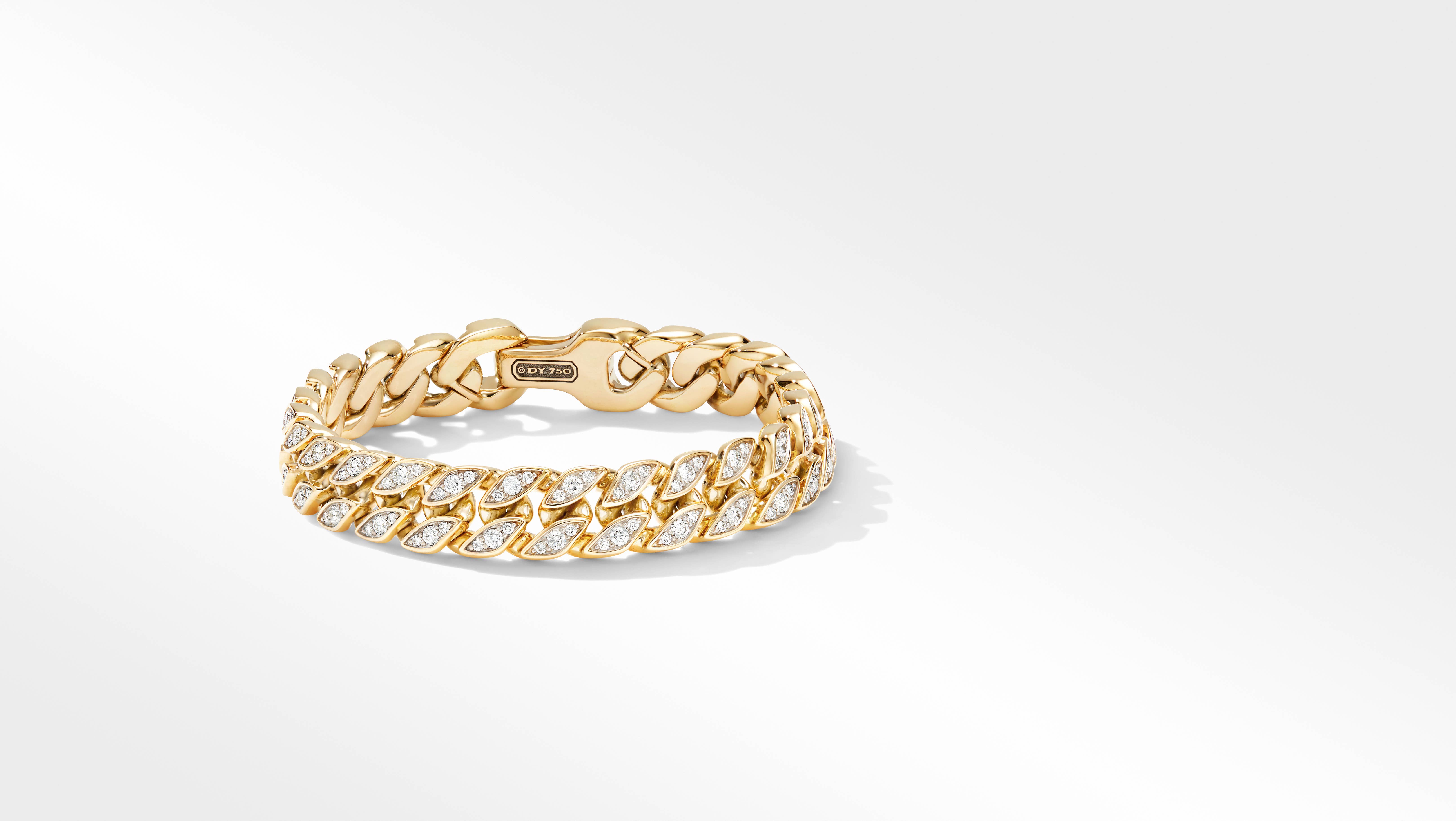 Curb Chain Bracelet in 18K Yellow Gold 