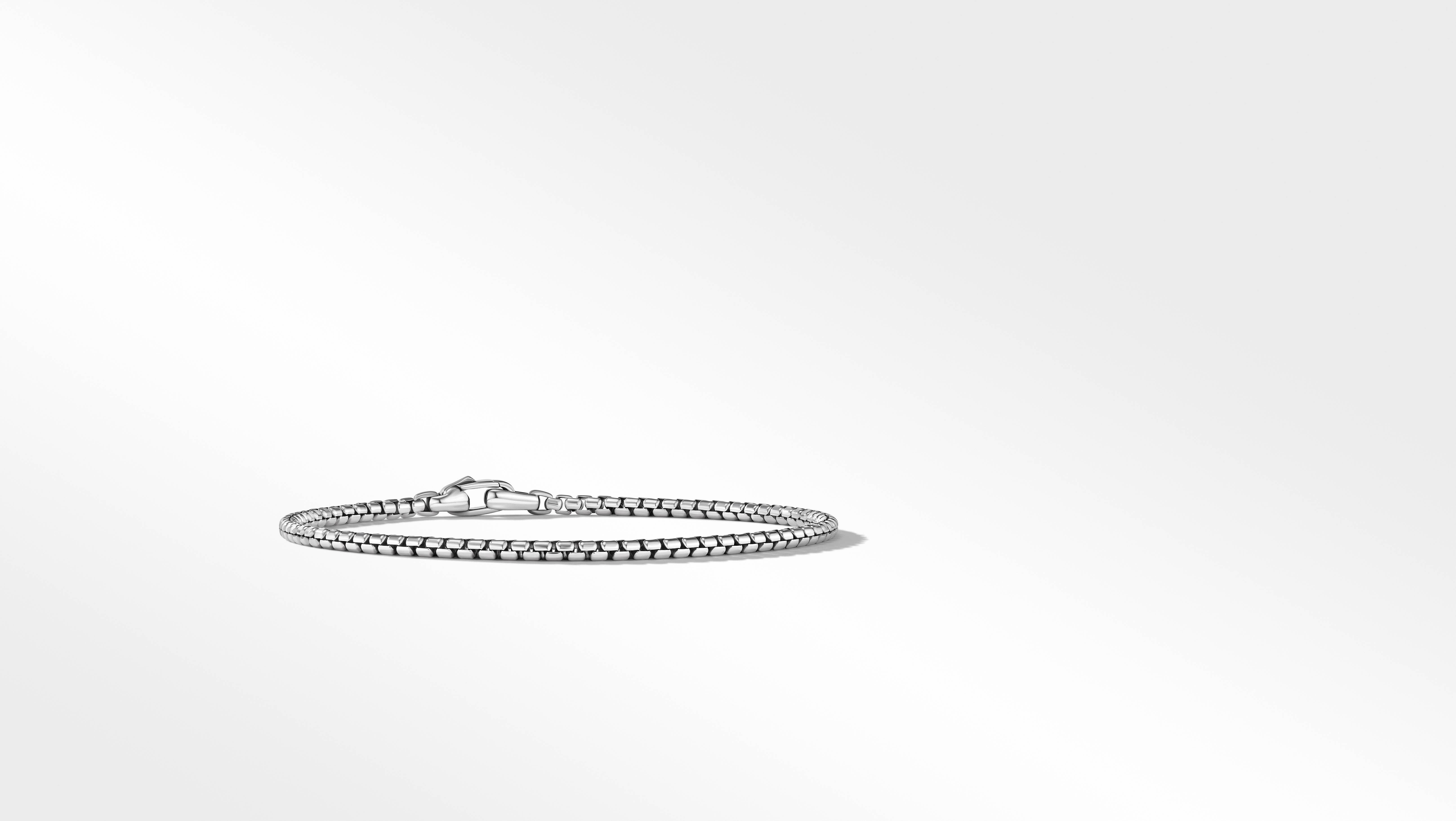 David Yurman | Box Chain Bracelet in Sterling Silver, 2.7mm