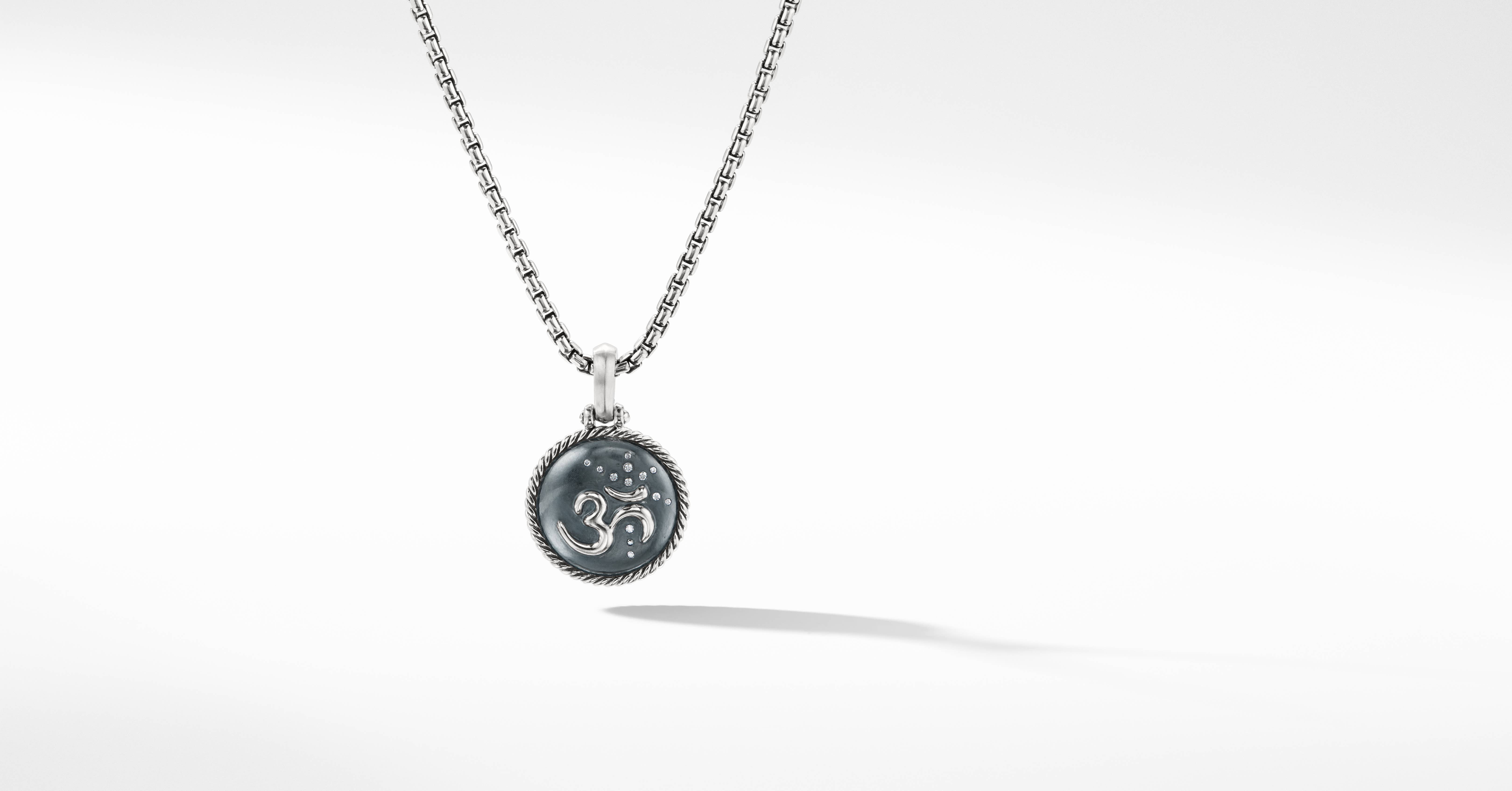 Om Amulet with Diamonds | David Yurman